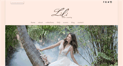 Desktop Screenshot of lilibridals.com